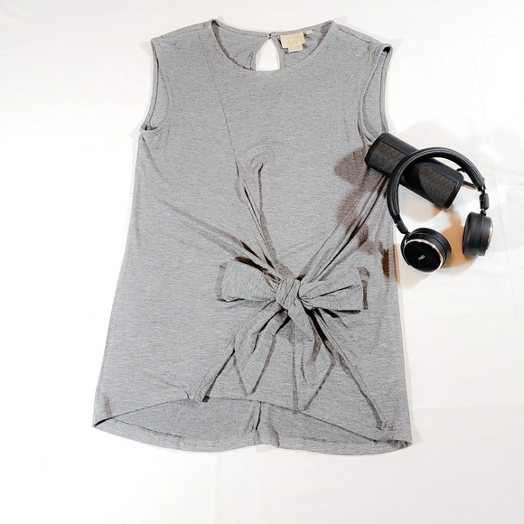 Anthropologie Tops - Anthropologie Vanessa Virginia Tie Front Tunic Top